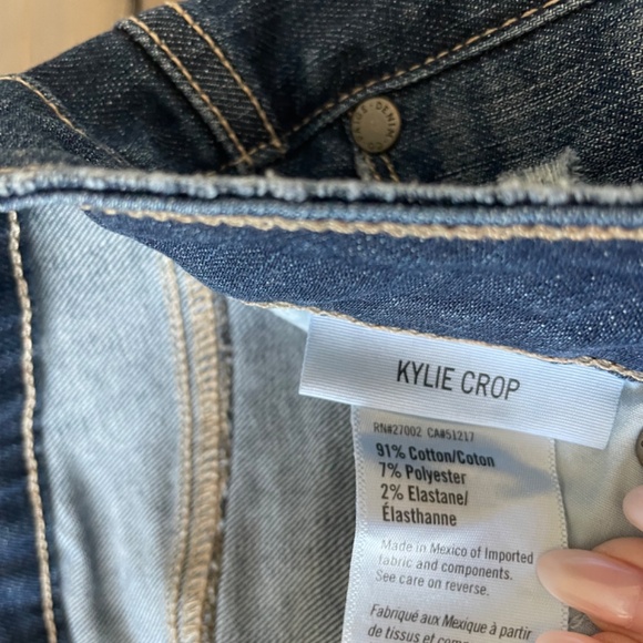 Classic Denim Colour PAIGE jeans cropped - Picture 6 of 9